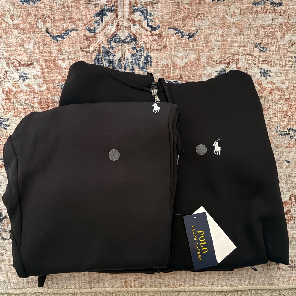 Polo Ralph Lauren Zip Hoodie & Sweatpants set